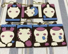 【新品】ちいかわ　キャラパキ　ラバーマスコット　6種 (くりまんじゅう2個)