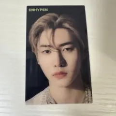ENHYPEN 定め ソンフン ユニバ特典トレカ クリアフォトカード