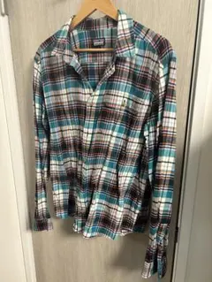 patagonia オーガニックコットン ネルシャツ