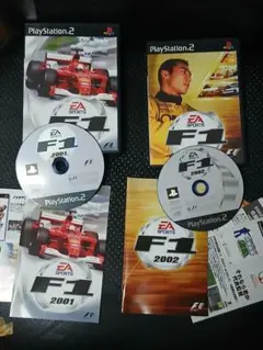 PS2 F1 2002 F1 2001 F1チャンピオンシップ 2 本セット