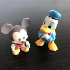 Disney ミッキー ドナルド フィギュア 2体セットのサムネイル