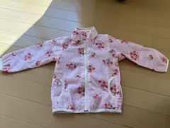 ミキハウスHOT BISCUITS花柄ピンクアウター