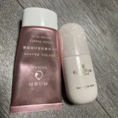 純白専科すっぴん朝雪美容液andサナ毛穴パテ職人