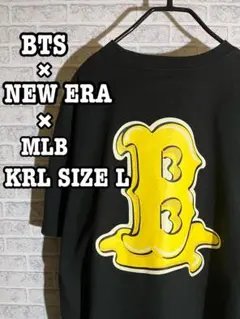BTS × NEW ERA × MLB 3 コラボ Tシャツ KR Lサイズ