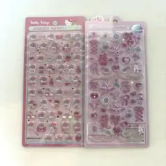 ボンボンドロップシール ピンクキティ× ガーリー set