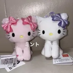 BLACKPINK ジス ハローキティぬいぐるみ キーホルダー 2点 ピンク系