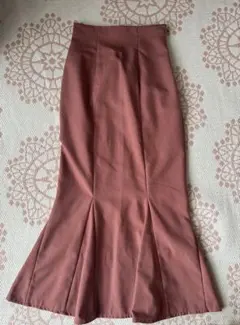 SNIDEL ハイウエストヘムフレアスカート