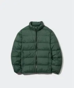 【美品】ユニクロ　ウルトラライトダウン　3Dカット　XL グリーン