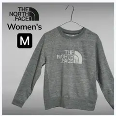 【美品】ノースフェイス　ヘザースウェットクルー NTW11953 レディースM