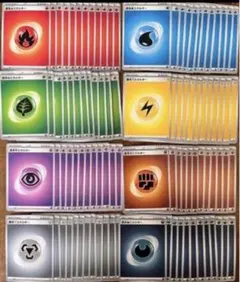 ポケモンカード　基本エネルギー 各12枚　型番絵柄不問　j