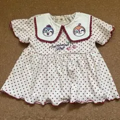 ドキンちゃんコキンちゃん　刺繍ワンピース 90サイズ