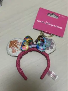 ディズニー　キーチェーン　カチューシャ　イッツァスモールワールド