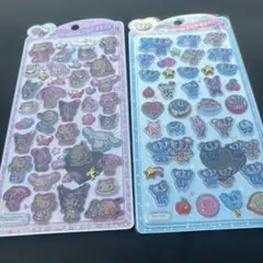 【正規品】うるちゅるポップシール　サンリオキャラクター&エンジェルブルー