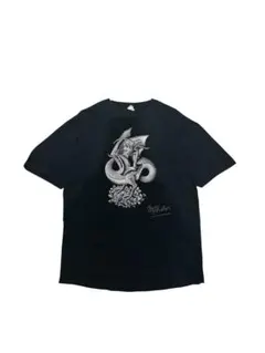 エッシャー 90s 00s Tシャツ Dragon M. C. Escher