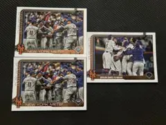 【3枚セット】ニューヨーク・メッツ チーム＆ハイライトカード / Topps