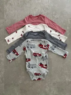 carter's 아기 롬퍼스 4장 세트 12M