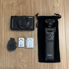【ジャンク品】SONY VLOGCAM ZV-1 本体・バッテリー・三脚付き SONY (ソニー) コンパクトデジタルカメラ VLOGCAM ZV-1 2100万