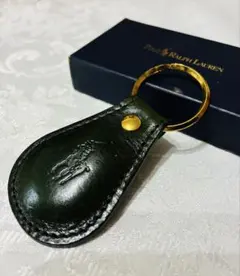 ラルフローレン　レザーキーホルダー