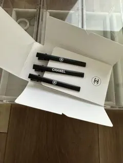 シャネル ノベルティ ヘアクリップ 髪留め ヘアピン 3個セット ココマーク
