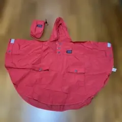 【未使用】Ocean &Groundレインポンチョ レッド 110〜130のサムネイル