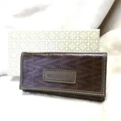 最終価格！VALENTINO ヴァレンチノ　ブラウン レザー キーケース　リングのサムネイル