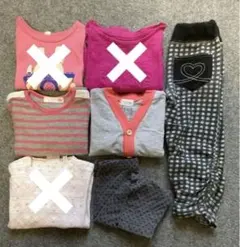 まとめ売り 女の子 80 トップス ロンT パンツ ヒートテック カーディガン