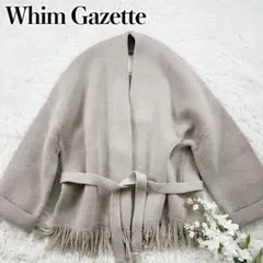Whim Gazette ポンチョ ケープ 2026年最新】Whim Gazette レディース ポンチョ・ケープコートの人気