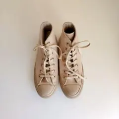 emmi×CONVERSE ハイカットスニーカー ベージュ