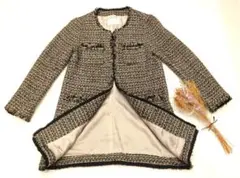 IENA 秋冬先取りセール! イエナ ツイードジャケット フリンジ サイズ36