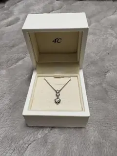 4℃ 3連シルバーネックレス