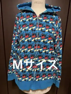 【TDR限定】ミッキー　パーカー　総柄　【Mサイズ】