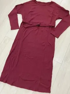 マタニティ・授乳ロングワンピース