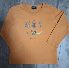昆虫プリントTシャツ 100