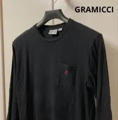 GRAMICCI グラミチ ワンポイント 胸ポケット ロンT 長袖 メンズ M