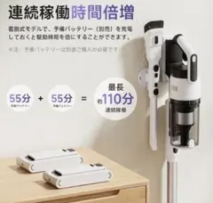 掃除機 コードレス クリーナー 強力吸引 自立式 軽量 低騒音 ギフト 家電のサムネイル