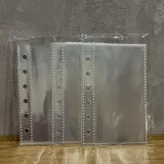 シール帳レフィル A7 30枚 まとめ売り 新品 30分以内発送 クリアポケット