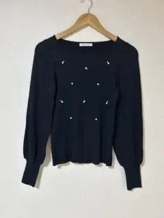 ボリュームスリーブ ニット