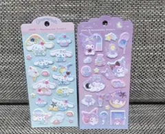 【正規品】 サンリオ ジュエルマシュマロステッカーズ 2種