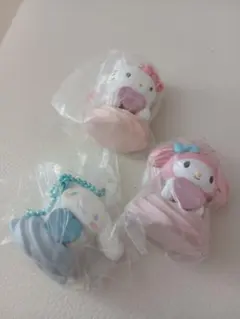 サンリオ ホイップクリームマスコット セット　ハローキティ　ガチャ