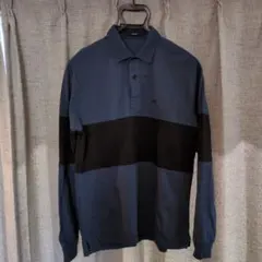 【春服】DENHAMポロシャツ-ネイビー/ブラック