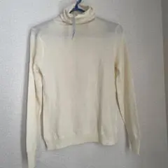 か*ね様 新品　未使用　L&Beautiful タートルネック　セーター　ウール