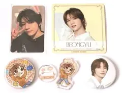 TXT BEOMGYU トレカ 缶バッジ アクリルスタンド コースターセットです