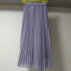 GU プリーツスカート パープル Sサイズ