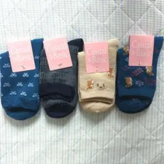 ソックス 4足 セット　23-25cm　靴下