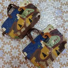 KALDI 伝説柄ミニバッグ　　　 2個セット