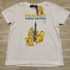 ポケモンセンター　ピカチュウ 東京スカイツリーTシャツ