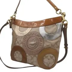 COACH コーチ トートバッグ シグネチャー パッチワーク F18824 - メルカリ