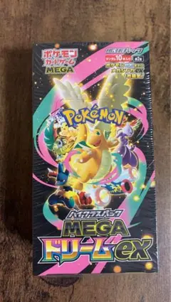 新品未開封　ハイクラスポケモンカードゲーム MEGAドリームex シュリンク付き