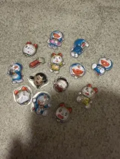 韓国限定 ドラえもん ボンボンドロップシール 風 3D クリスタル おすそ分け