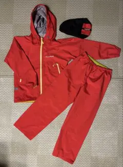 モンベル montbell レイントレッカー Kid's 140 レインウェア